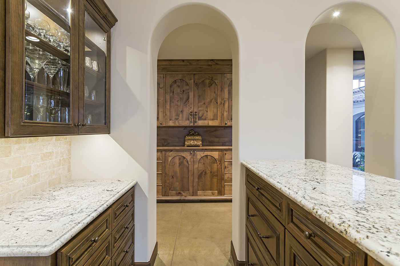 Custom kitchen cabinetry