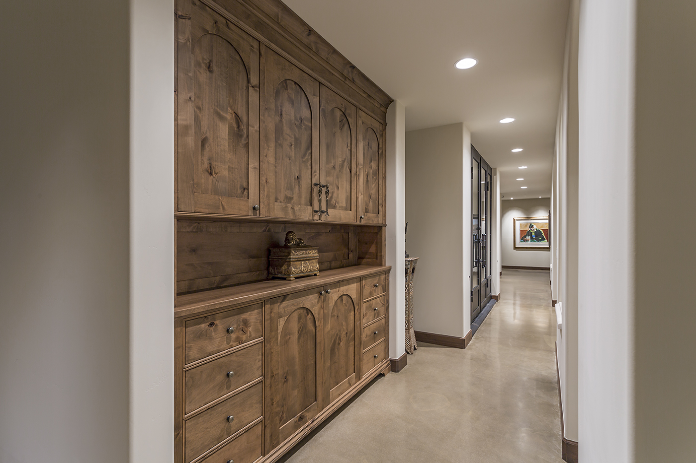 Interior millwork detail